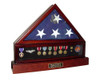 Presidential Flag Display Case, Display Case and Cremation Urn Package