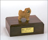 Red Chow Chow Dog Urn - 1836