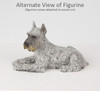 Silver Schnauzer Dog Urn - 198