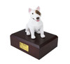 White Bull Terrier Dog Urn - 1142