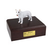 White Bull Terrier Dog Urn - 566