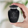 Mitered Cross Keepsake Cremation Urn