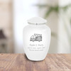 Fire Truck Baby Infant Child Cremation Urn