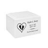 Footprints in Heart Baby Infant Child Stonewood Cremation Urn