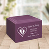 Footprints in Heart Baby Infant Child Stonewood Cremation Urn