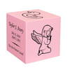 Angel Girl Baby Infant Child Stonewood Cube Cremation Urn