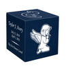 Angel Girl Baby Infant Child Stonewood Cube Cremation Urn