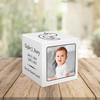 Custom Photo Baby Infant Child Stonewood Cube Cremation Urn