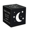 Moon and Stars Baby Infant Child Stonewood Cube Cremation Urn