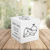 Sleeping Angel Baby Infant Child Stonewood Cube Cremation Urn