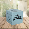 Tiara Baby Infant Child Stonewood Cube Cremation Urn