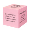 Design Your Own Pet Stonewood Cube Cremation Urn