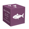 Fish Keepsake Stonewood Cube Cremation Urn