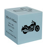 Motorcycle Keepsake Stonewood Cube Cremation Urn