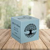 Tree of Life Keepsake Stonewood Cube Cremation Urn