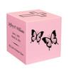 Two Butterflies Keepsake Stonewood Cube Cremation Urn