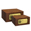 Coast Guard Sheesham Cremation Urn - 4 Sizes