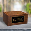 Sparkle Paws Sheesham Pet Cremation Urn - 2 Sizes