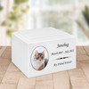 Cat Custom Photo Stonewood Cremation Urn