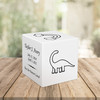 Dinosaur Baby Infant Child Stonewood Cube Cremation Urn