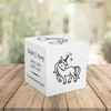 Unicorn Baby Infant Child Stonewood Cube Cremation Urn