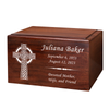 Celtic Cross Winston Wood Cremation Urn