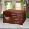 Golf Winston Wood Cremation Urn