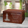 Lighthouse Winston Wood Cremation Urn