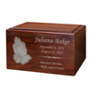 Praying Hands Winston Wood Cremation Urn