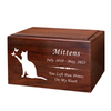 Cat with Butterflies Pet Winston Cremation Urn