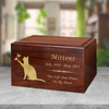 Cat with Butterflies Pet Winston Cremation Urn