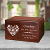 Paw Heart Pet Winston Cremation Urn