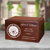 Army Winston Wood Cremation Urn