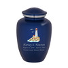 Lighthouse Watercolor Cremation Urn