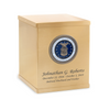 Air Force Hero Medallion Bronze Overlap Top Cremation Urn