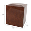 Mid-Century Modern Companion Wood Cremation Urn - Wholesale Only