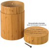 Renewable Bamboo II Wood Cremation Urn - Wholesale Only
