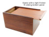 Plain Sheesham Wood Urns (Cases) - 4 Sizes