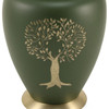 Aria Tree of Life Brass Cremation Urn - Case
