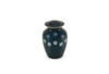 Paw Print Blue Classic Vase Style Pet Cremation Urn - Case Quantity