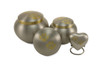 Paw Print Odyssey Pewter Vase Style Pet Cremation Urn - Case Quantity