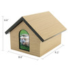 Dog House Style Pet Cremation Urn - Case Quantity