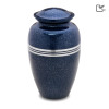 Speckled Indigo Cremation Urn