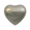 Paw Print Pewter Classic Vase Style Pet Cremation Urn