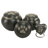 Paw Print Odyssey Slate Classic Vase Style Pet Cremation Urn