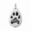 Tear Drop Custom Paw Print / Nose Print Pet Memorial Necklace