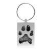 Custom Paw Print / Nose Print Pet Memorial Key Chain