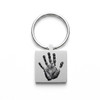Custom Hand Print / Foot Infant Child Memorial Key Chain