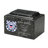 Coast Guard Classic Cultured Marble Cremation Urn