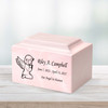 Angel Girl Baby Infant Child Classic Cultured Marble Cremation Urn
